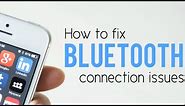 How to fix bluetooth problems in iphone 6/6s