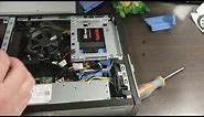 Disassemble Dell Optiplex 9010 or 9020 SFF & Change Power Supply