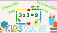 The 3 Times Table Song (Multiplying by 3) | Silly School Songs