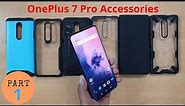 Best Accessories for OnePlus 7 Pro | Back Case Cover | Skins | Screen Protector | Hindi