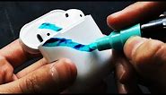 My First Custom AIRPODS!! (Satisfying)