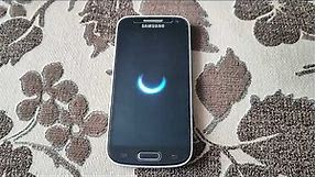 Samsung Galaxy S4 Mini Black Edition startup and shutdown