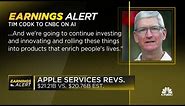 Apple earnings beat soft expectations driven by 8% services growth