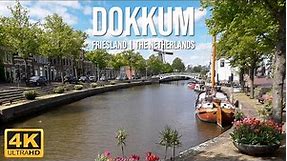 Dokkum 🇳🇱 4K Walk in the most northern Dutch City