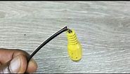 How to repair RCA Cable ends