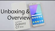 Samsung Galaxy C7 Pro (Snapdragon 626) Unboxing & Overview