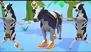 Funny Cow Dance 12 With Funny Cow Song | Cow New Mooing Videos | Cows Music 2022