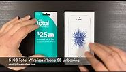 $108 Total Wireless iPhone SE Unboxing