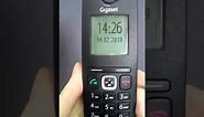 Find IP address in your Siemens Gigaset Cordless Phone