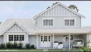Facade + Entry Reveal, Episode 1 | Colour Me Hamptons Renovation | House 11