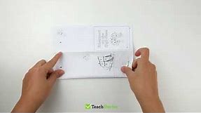 How to Fold a Mini Book from a Single A4 Page