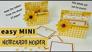 Notecard Holders Using 8 1/2 x 11 Paper! QUICK & EASY TUTORIAL!