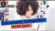 Document Templates Made EASY! [Consepsys Tip of the Month]