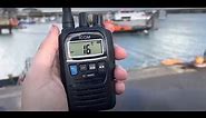 Icom IC-M85E Compact VHF Marine Radio with Serious Business Features