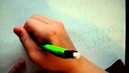 how to draw graffiti 'mario'