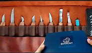 The best wood carving knife set for start, Unboxing "Beaver craft tool" knifes
