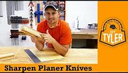 Planer/Jointer Knife Sharpening Jig | How To