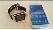How to pair DZ09 Smart Watch to Samsung Galaxy A5/S7