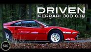 FERRARI 308 GTB 1980 - Test drive in top gear - V8 engine sound | SCC TV