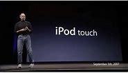 Flashback - History of iPod Touch (1st Generation to 5th Generation)