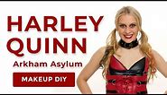 Harley Quinn Arkham Asylum Makeup Tutorial