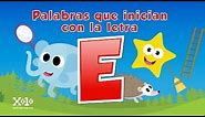 Palabras que inician con la letra E en español - Videos Aprende