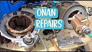 Onan end bearing replacement | HOW TO: repair your Onan 4000 generator