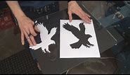 How To Screen Print T Shirts Using Hand Cut Paper Stencils
