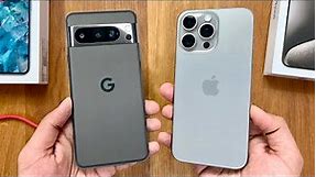 Pixel 8 Pro vs iPhone 15 Pro Max - WHICH SHOULD YOU BUY?