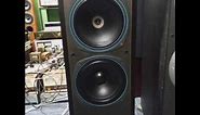 Vare Vintage Tannoy DC2000 floor standing speakers (200 mm bass driver x2),made in UK