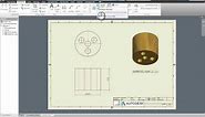Creating Technical Drawings in Autodesk Inventor Tutorial