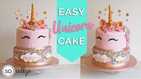 How To Make an Amazing Unicorn Cake | Easy Birthday Cake Tutorial!