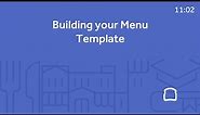 Building your Menu with Toast's Menu Template