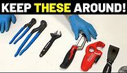 6 ESSENTIAL PLUMBING HAND TOOLS...And Others To Keep Around! (Best Plumbing Hand Tools For DIYers!)