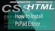 How to Install PsPad Editor
