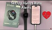 How To Set Up Heart Rate Alerts On Fitbit Sense 2