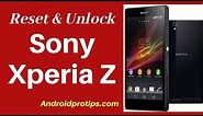 How to Hard Reset & Unlock Sony Xperia Z