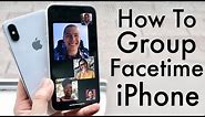 How To Group FaceTime On iPhone!