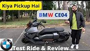 BMW CE04 | TEST RIDE & REVIEW : Fascinating BMW Futuristic Scooter | Electric Scooter