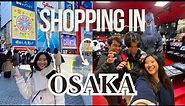 Shopping spots in Osaka, Japan: Retail Therapy