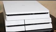 Glacier White PS4 Slim Unboxing & First Look