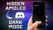 How to Activate the HIDDEN Discord AMOLED Dark Mode - Discord Mobile