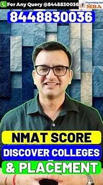 NMAT Score Kitna Chahiye? Top MBA Colleges & Placement Reality 2026 – Shocking List You Must See!