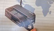 Unboxing Motorola 1000 vintage Brick phone from 1993
