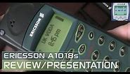 Review/Presentation of the Ericsson A1018s Mobile Phone - Released in 1999