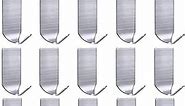 FOTYRIG Adhesive Hat Hooks for Wall Baseball Caps Rack Hangers 304 Stainless Steel Waterproof Stick on Hooks Strong & Durable (Max Load up to 4Lbs)-20 Packs