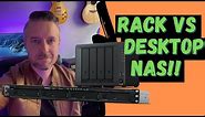 Rack NAS vs Desktop NAS: What's the Difference?