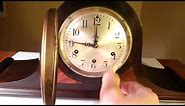 Seth Thomas Antique Westminster Mantle Mantel Chime Clock No. 91 124 Movement