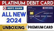 Hdfc Bank Platinum Debit Card | Best Primium Debit Card 2024 |