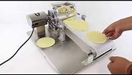 Tortilla Maker Machine #2 Commercial VIDEO- Tortilla Press How to make tortillas Roller Masa